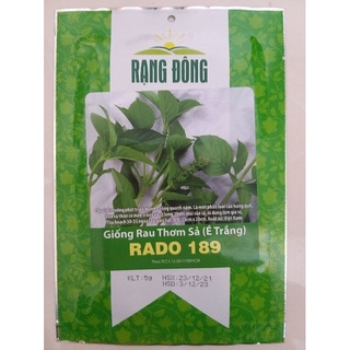 Hạt giống rau thơm sả (é trắng) RADO 189 Rạng Đông góib5g