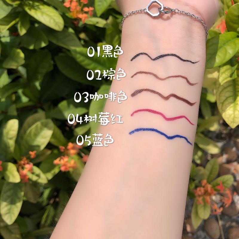 Bút Kẻ Mắt Dạng Lỏng Màu Đen/Nâu Chống Nước Lâu Trôi Mịn Màng Không Lem