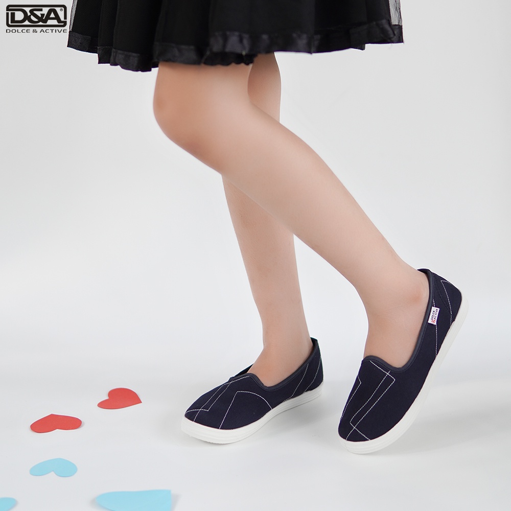 Giày slipon bé gái D&amp;A EPG1922