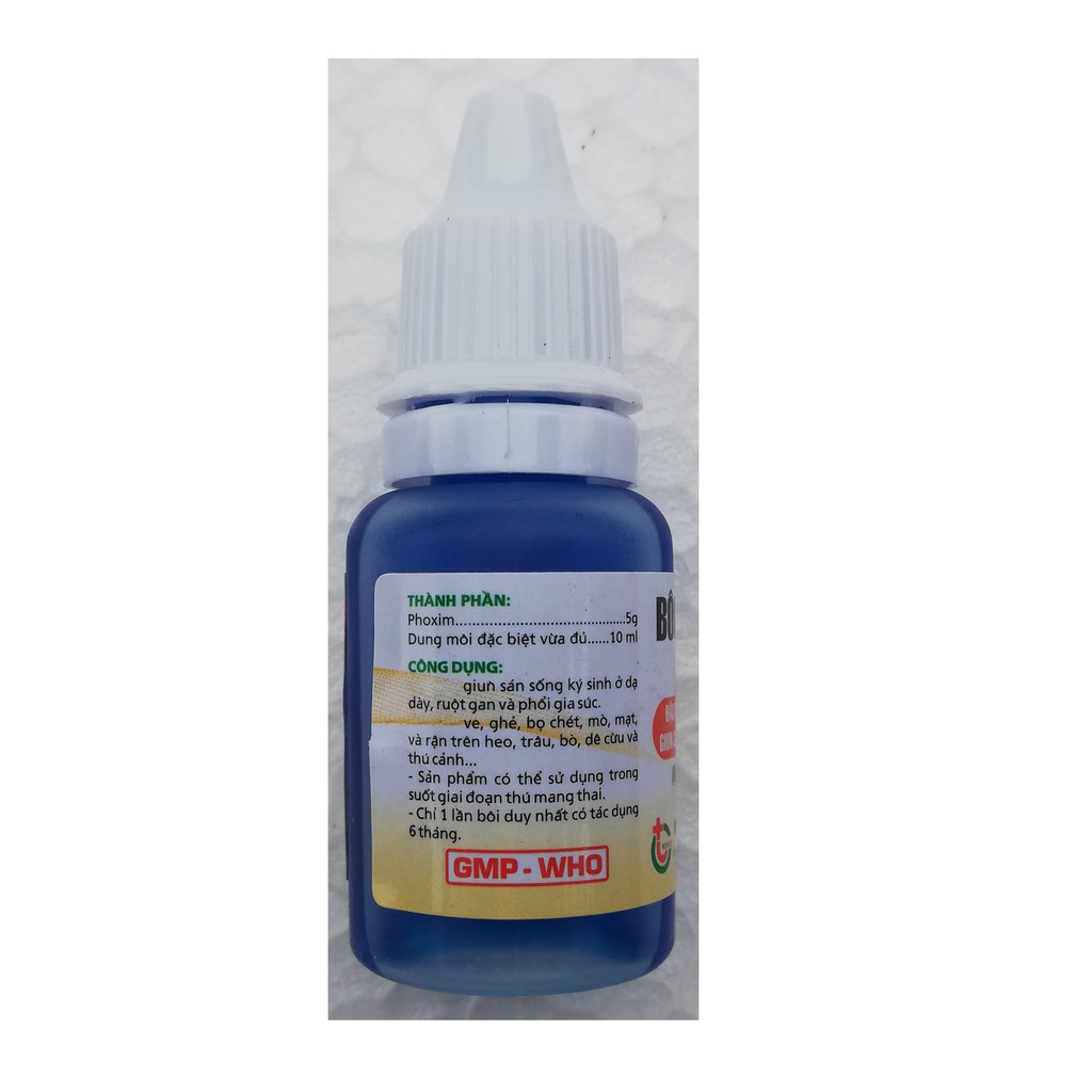 3 lọ BIOCIL 10ml Bôi sống lưng các loại vật nuôi, chó, mèo