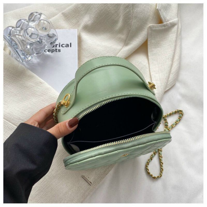 Túi trống tròn siêu xinh nhập khẩu loại 1 yhinh (Size 20 vừa đt)