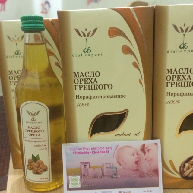Dầu óc chó Nga