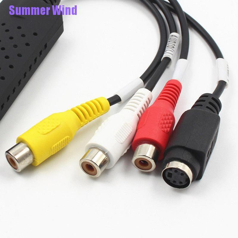 Summer Wind❥Usb 2.0 Vhs To Dvd Digital File Converter Express Video Grabber Audio Av Tv Card | WebRaoVat - webraovat.net.vn