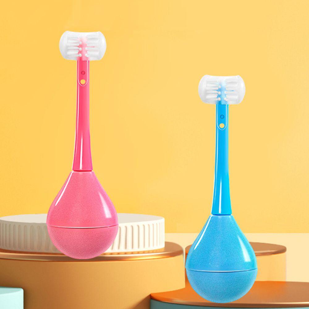 Bàn Chải Đánh Răng 3D Bằng Silicon Mềm Vệ Sinh Răng Miệng 2-12 Tuổi Hiệu FISHSTICK1