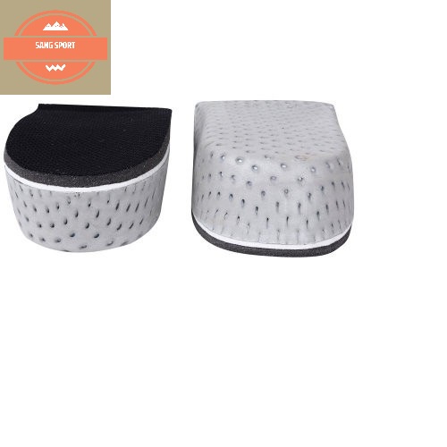 Cặp lót giày tăng chiều cao cao su, êm chân, thoáng khí độn đế tăng 1,5-4,5cm - Loại nguyên bàn chân - L14