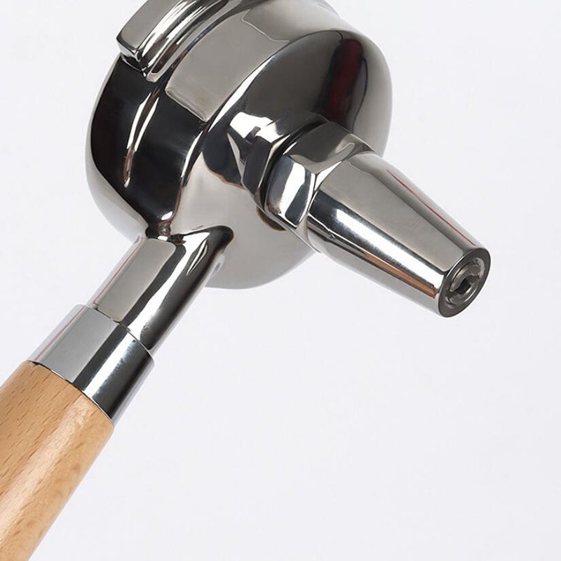 Dụng Cụ Lọc Trà / Cà Phê Tay Cầm Bằng Gỗ 58mm Tiện Dụng