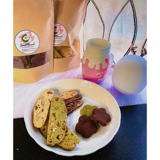 BISCOTTI SIÊU HẠT  (vani/chocolate/matcha)