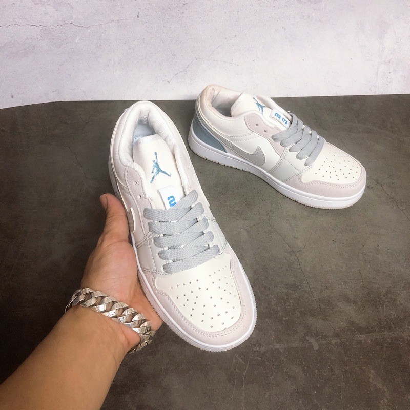 (Tặng Hộp Và Lọ Tẩy giày +bill) giày Thể Thao J.D Ghi Cổ Thấp Nam Nữ | BigBuy360 - bigbuy360.vn