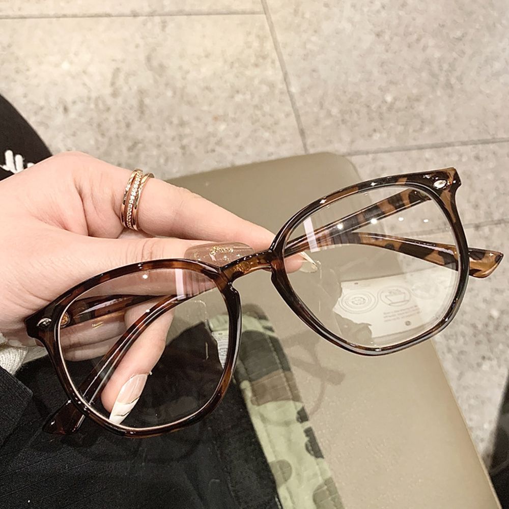 Mắt kính gọng PC trong suốt phong cách Hàn Quốc cổ điển sang trọng thời trang cho nữ