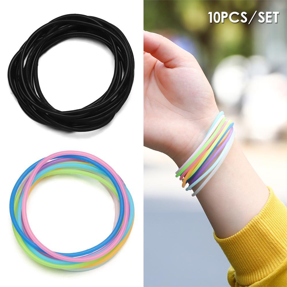 Vòng Tay Silicone Nhiều Màu Thời Trang Cho Nam Và Nữ