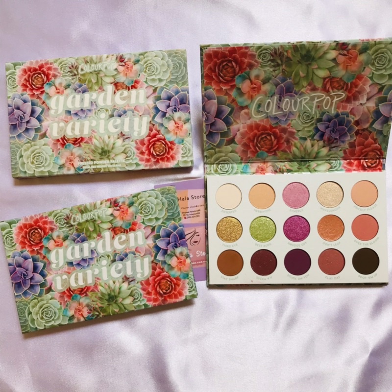 Colourpop ✨ Hình thật - Bảng phấn mắt 12 ô - Wild nothing, Sweet Talk, Whatever, Candy castle, Garden