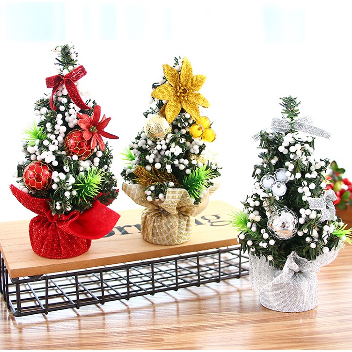 Cây thông noel mini 20cm 365 dùng trang trí Giáng Sinh