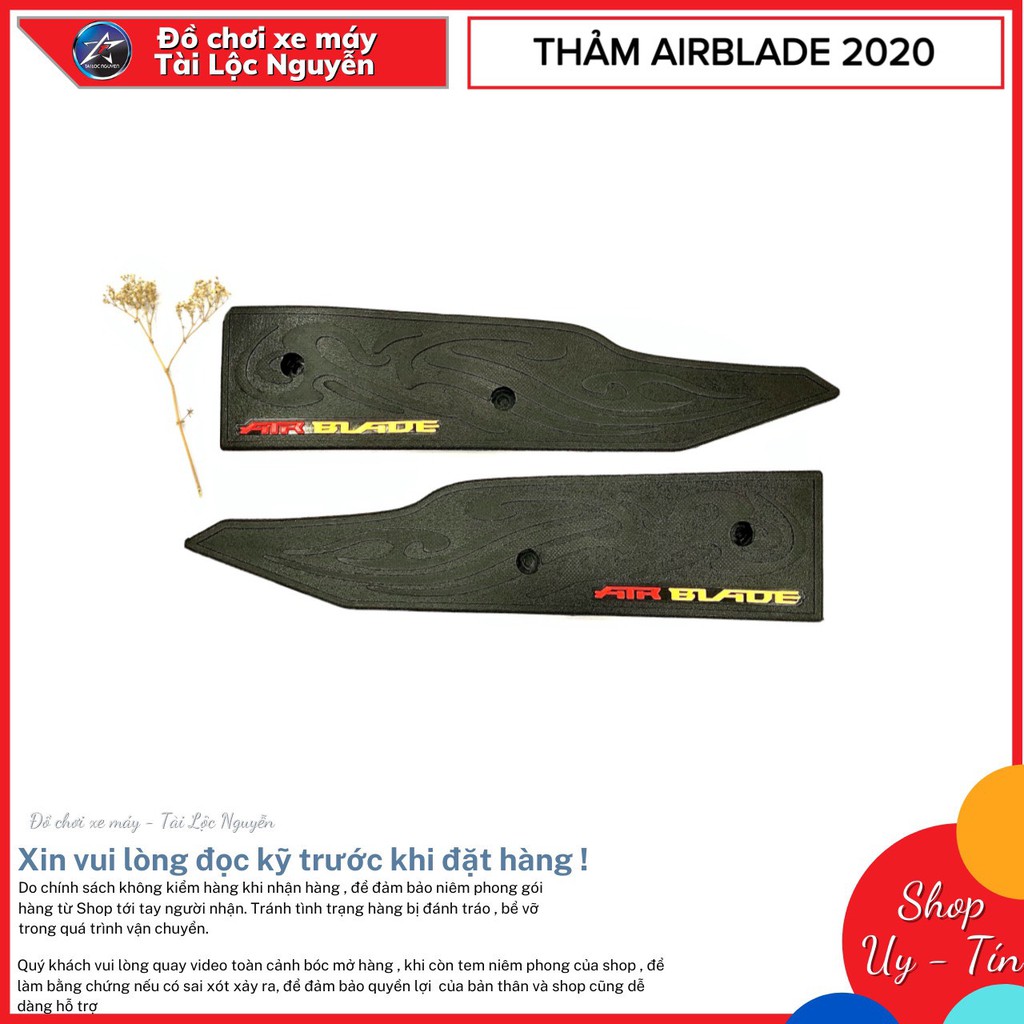 THẢM CAO SU LÓT CHÂN CHO AIRBLADE (MẪU NGẪU NHIÊN)