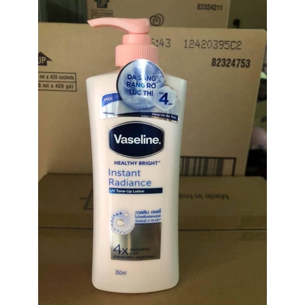 Sữa dưỡng thể làm trắng da Vaseline 350ml