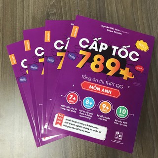 Cấp Tốc 789+ Tổng Ôn Thi THPT Quốc Gia Môn Anh