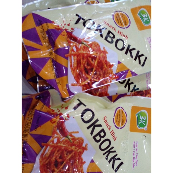 1 gói.snack. TOKBKKI