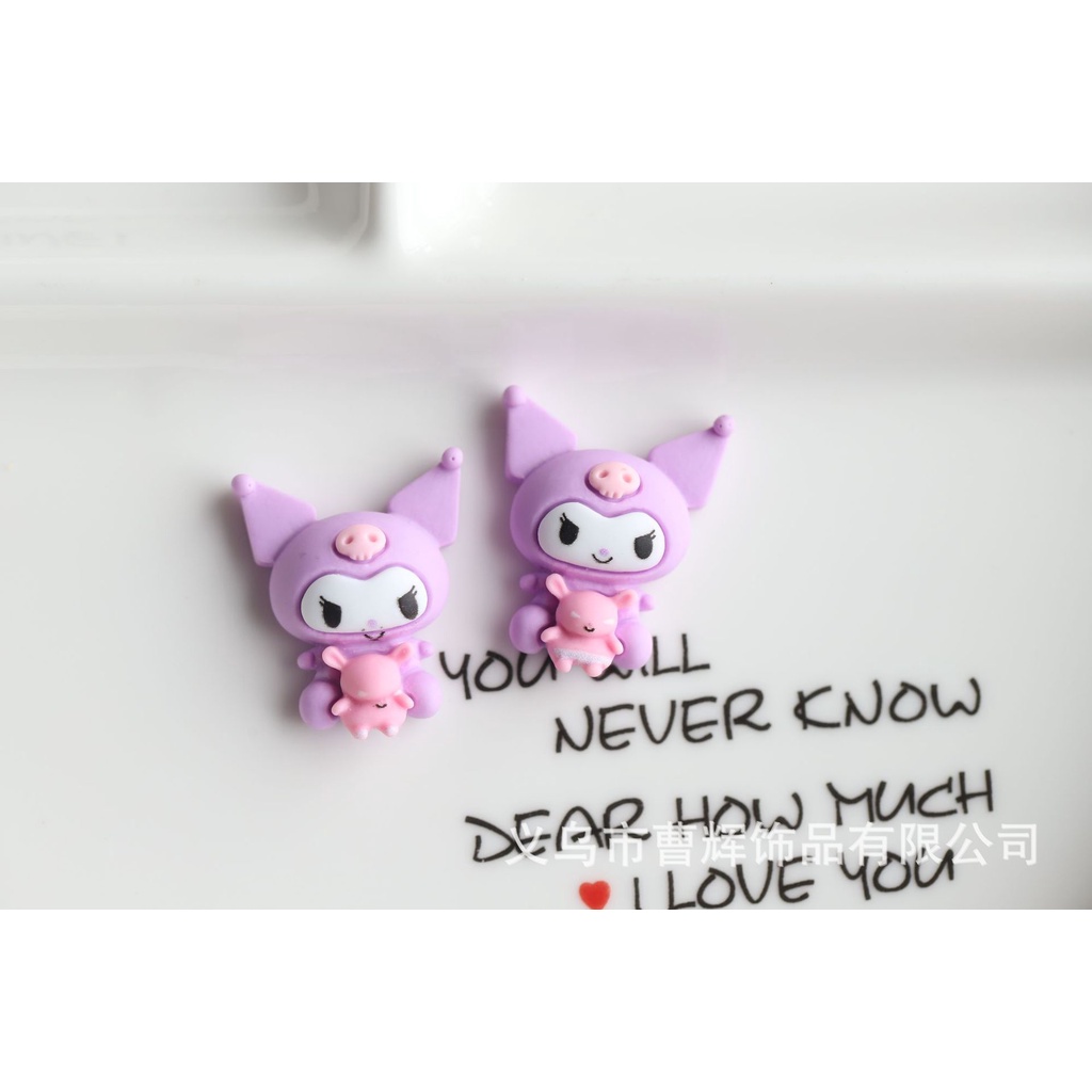Ghim Trang Trí Giày Hình Nhân Vật Hoạt Hình Kuromi Jibbits Cho Croc Sanrio My Melody Jibits Charm Cinnamoroll Gemini Jibitz Crocks