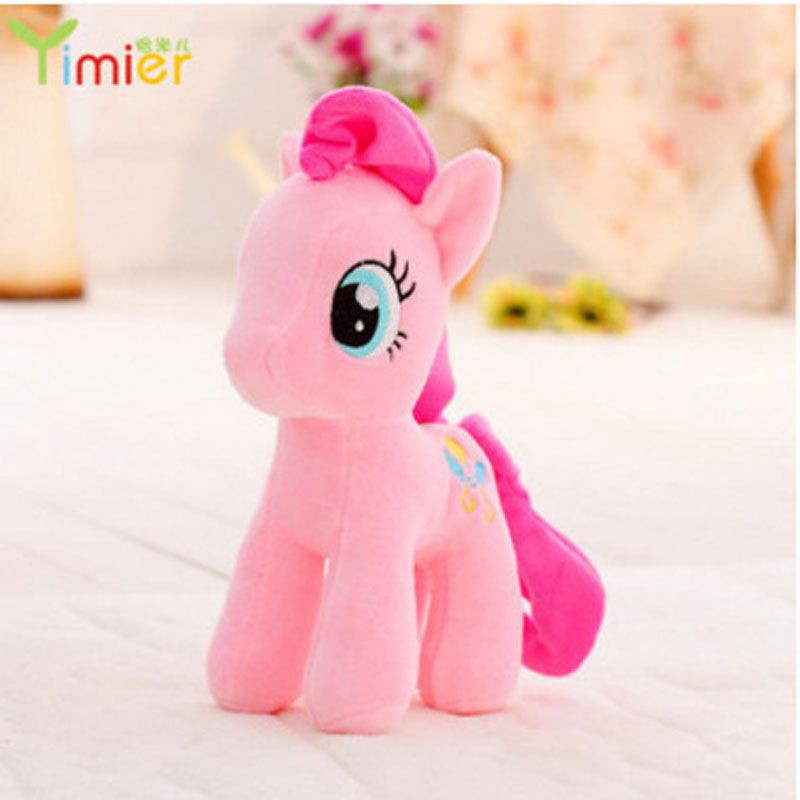 MY LITTLE PONY Thú Nhồi Bông Hình Con Ngựa Pony Màu Cầu Vồng