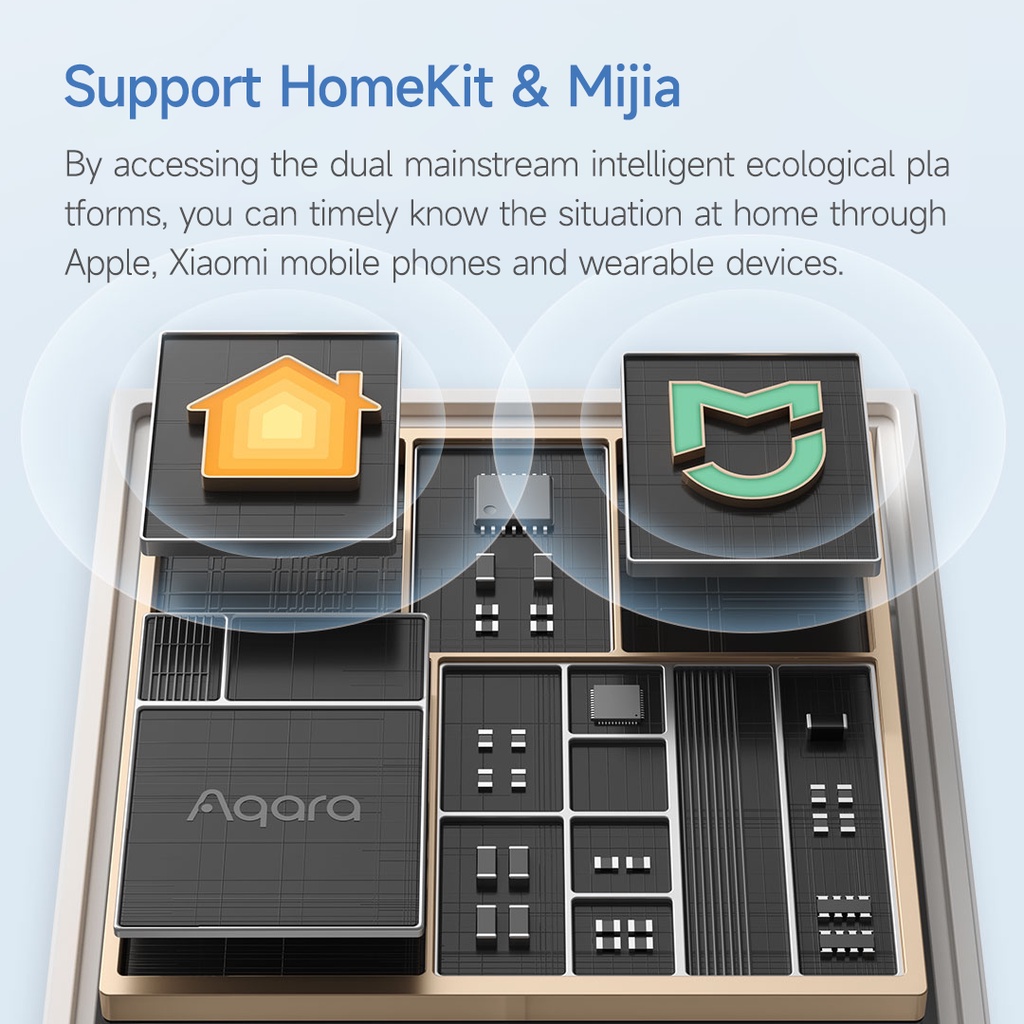 Xiaomi Youpin AQARA Chuông Báo Động Rò Rỉ Khí Gas Thông Minh Điều Khiển Từ Xa Độ Nhạy Cao