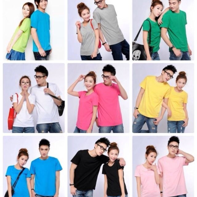 Combo 3 áo thun trơn dc chọn màu