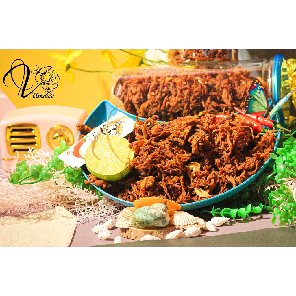 Khô heo cháy tỏi 300gr | BigBuy360 - bigbuy360.vn