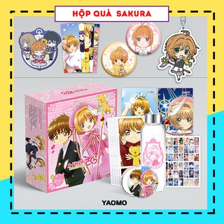 Boxgift SAKURA Card Captor - Clamp (bình nước, móc khóa, postcard, ...)