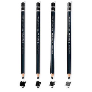 Bút Chì Than Staedtler Đức Mars Lumograph Black Cao Cấp 100B - 1 Cây