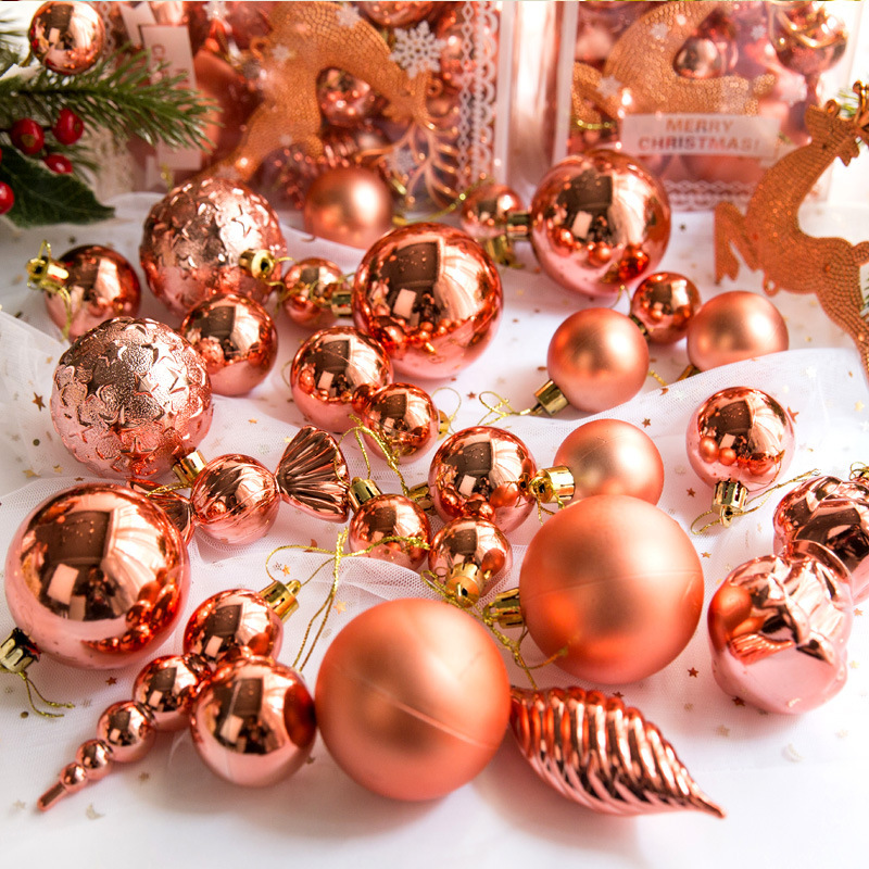 Hộp 30/60/70 trái châu trang trí cây thông Noel