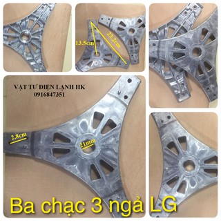 Chảng Ba Máy Giặt các mẫu LG, Samsung,... , Ba Chạc 3 Ngã - càng trục máy giặt