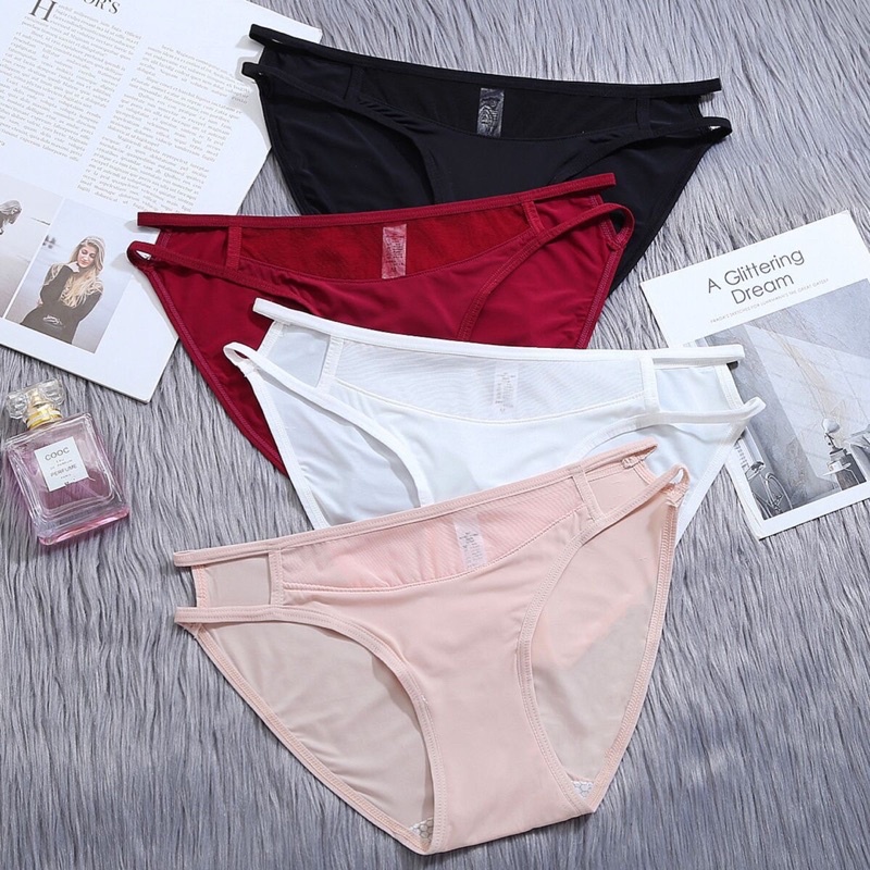 COMBO 10 QUẦN LÓT SU LƯỚI 2 DÂY 6633
