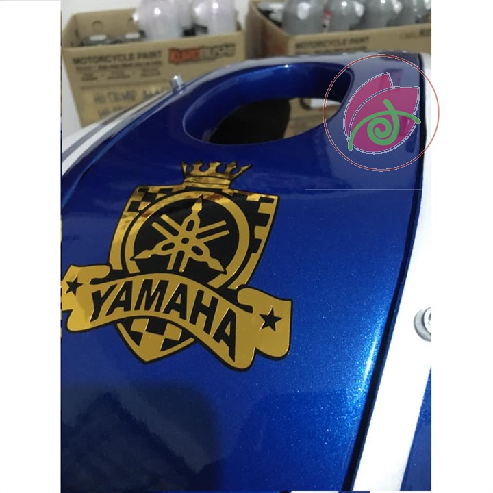 Chai sơn xịt Samurai Y9094 màu xanh kim loại Yamaha