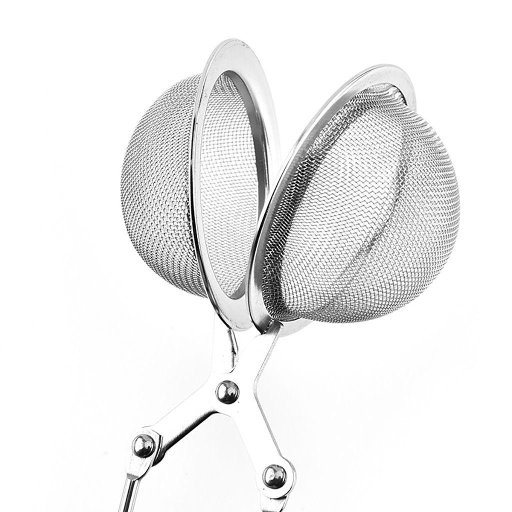 NICKOLAS Dụng Cụ Lọc Trà Bằng Thép Không Gỉ Có Tay Cầm Tiện Dụng