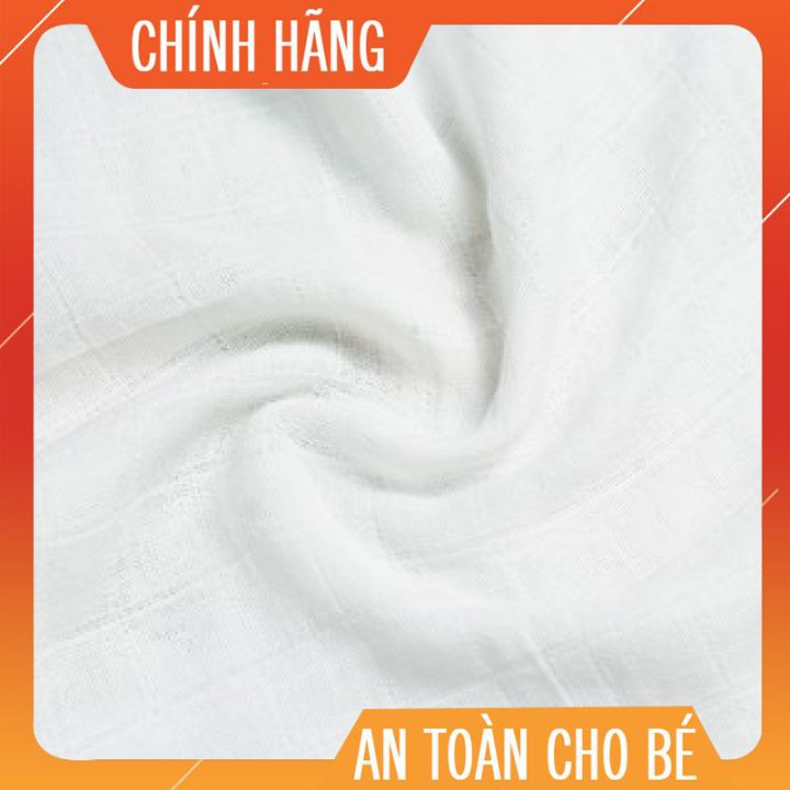 [SALE SOCK] Khăn sữa cotton cao cấp HMNATURE - Hộp 5 chiếc - HÀNG CHÍNH HÃNG