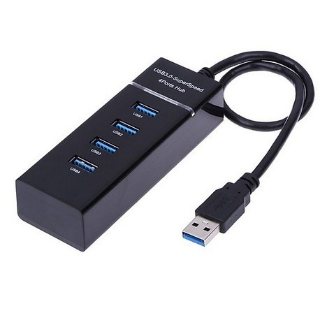 [Xả kho] Hub Chia 4 Cổng USB 3.0 - Dây dài 30cm ( Màu Ngẫu Nhiên )