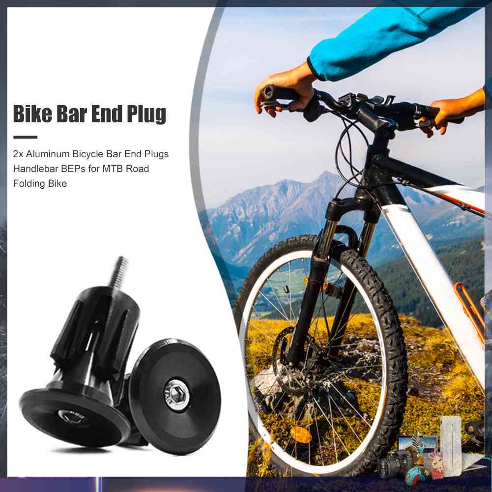 Bộ 2 Nút Gắn Tay Lái Xe Đạp Leo Núi Bằng Nhôm