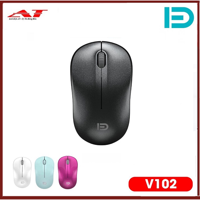 Chuột không dây Wireless FD - V102 Pin dùng 12T (4 màu)