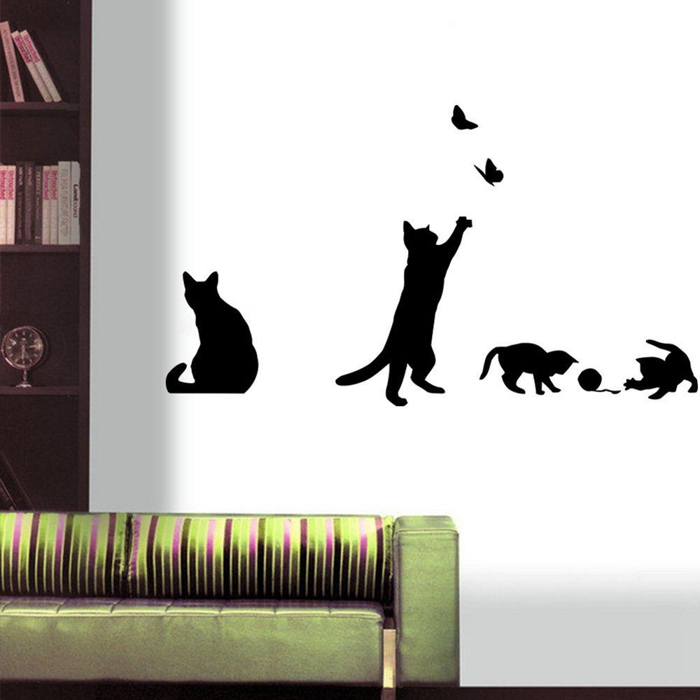 Sticker Dán Tường Trang Trí Phòng Khách / Cầu Thang DIY