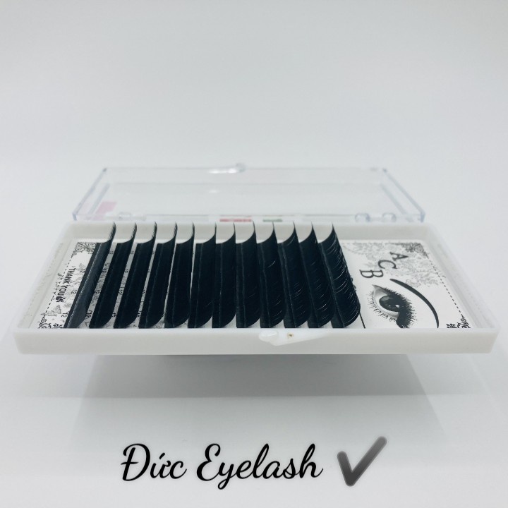 mi khay ACB độ cong C Dày 0.05- 0.07- 0.10- 0.12- 0.15, dùng nối volum, classic, tạo fan, dụng cụ nối mi