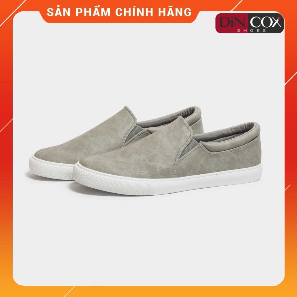 [COX] Giày Lười Sneaker C38 Grey Dincox CHÍNH HÃNG