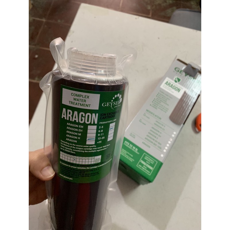 Lõi aragon cho máy lọc nước nano geyser ♥️ Aragon