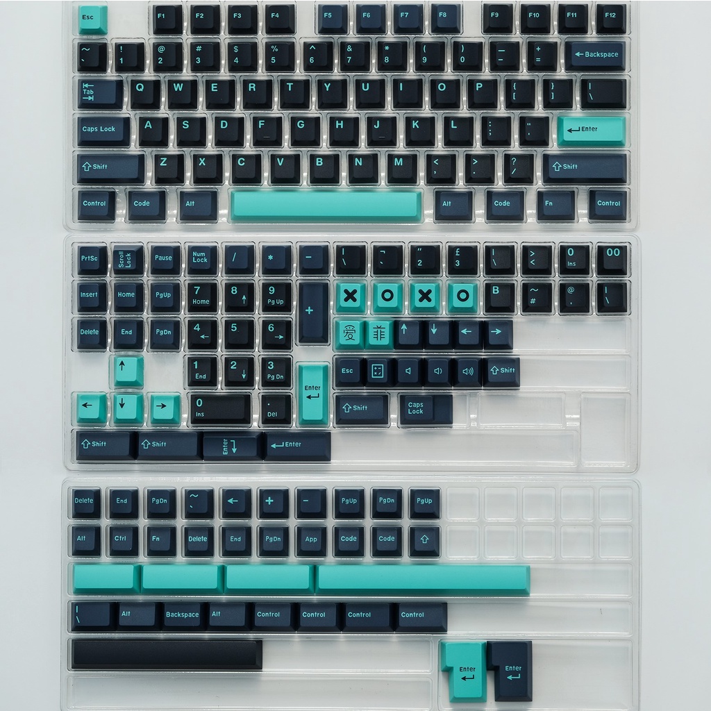 Bàn phím cơ Aifei Cherry Profile Keycaps Double Shot 173 phím cho Cherry MX Gateron Kailh Switch