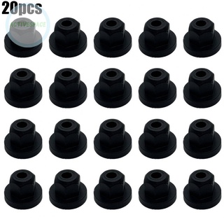 20 đai ốc nhựa lỗ 4.5mm dành cho BMW E61 E65 E90 E91 X3 E36 E39 E46 cao cấp