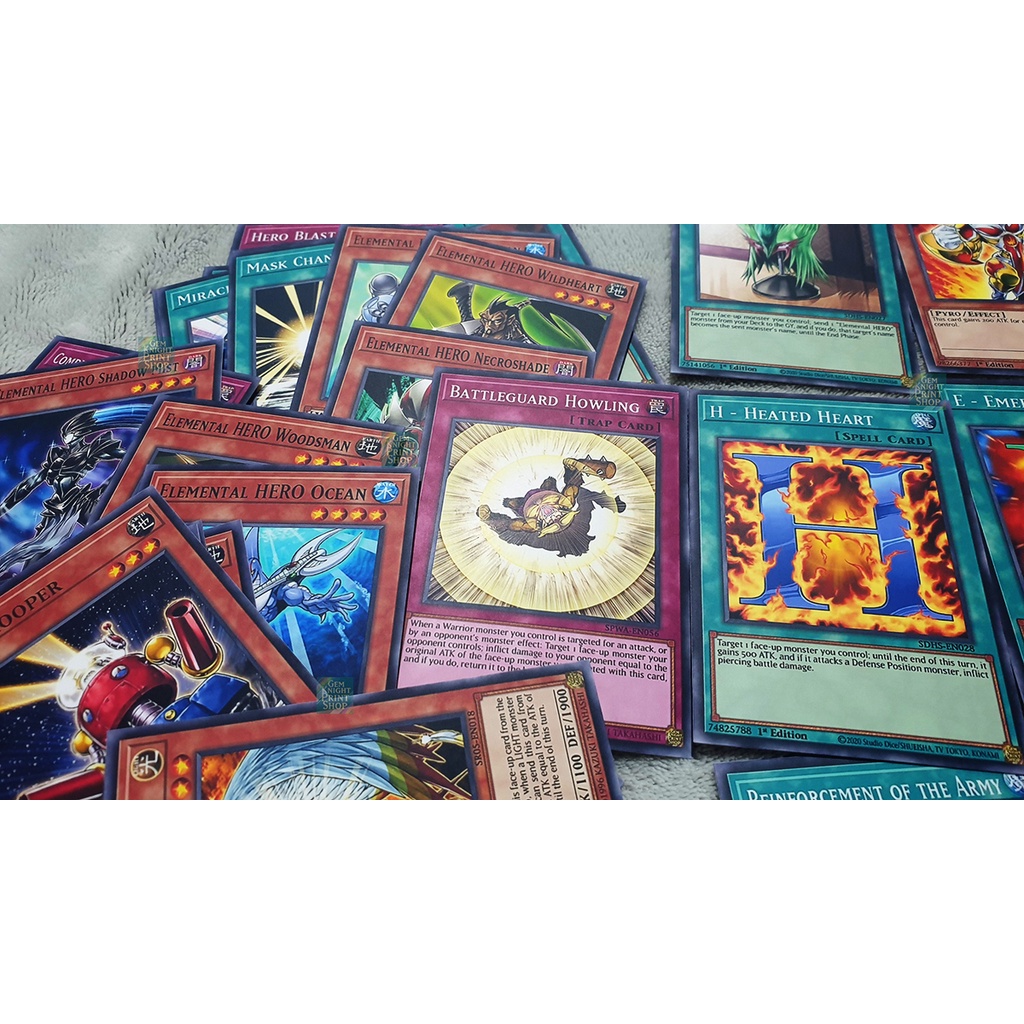 Bộ bài Yugioh - HERO Strike Structure Deck