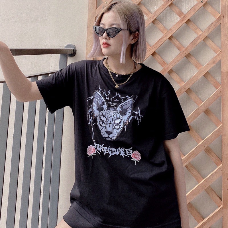 Áo Phông Rộng Dáng Unisex Cho Cả Nam Và Nữ - Áo Thun Thiết Kế In 5D - Chất Vải Cotton Cao Cấp Dày Dặn Mặc Cực Thích T5 [ | BigBuy360 - bigbuy360.vn