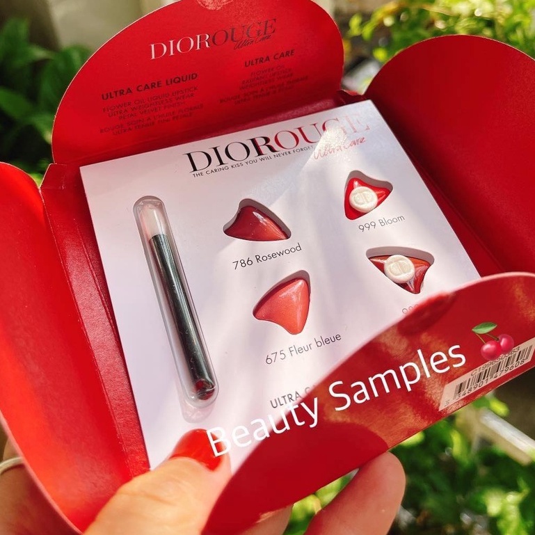 Vỉ Son Dior Rouge Ultra Care 786-999-675-989 Có Cọ Đi Kèm