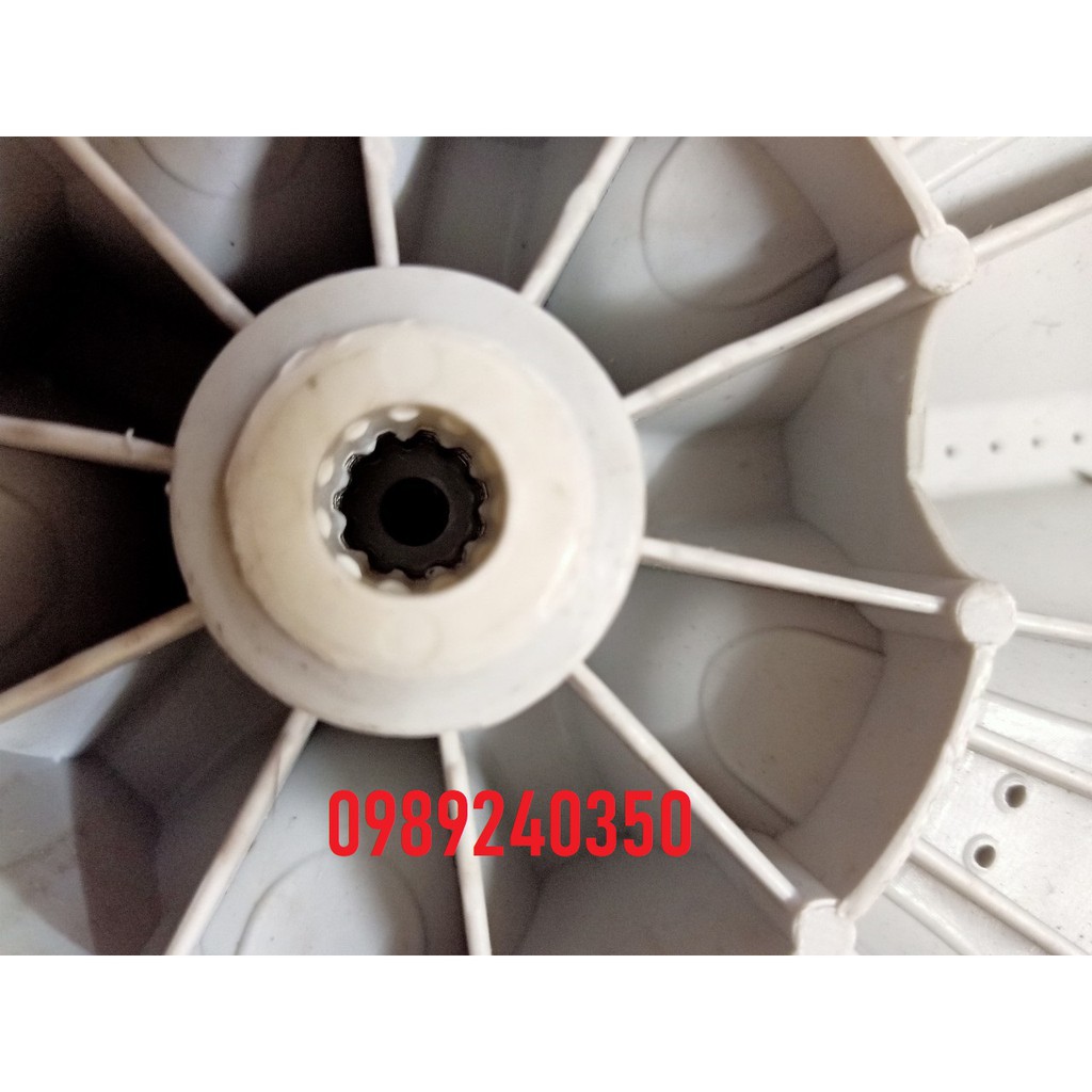 Mâm máy giặt cửa đứng 34cm trục 11 rãnh