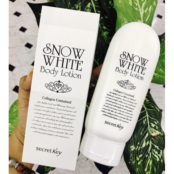 Kem Dưỡng Trắng Da Snow White Milky Pack Secret Key chính hãng Hàn Quốc 200ml NPP Shoptido