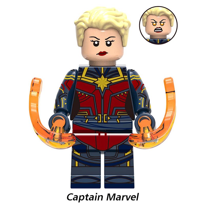 Mô Hình Đồ Chơi Lắp Ráp Nhân Vật Siêu Anh Hùng Thor Loki Captain Man