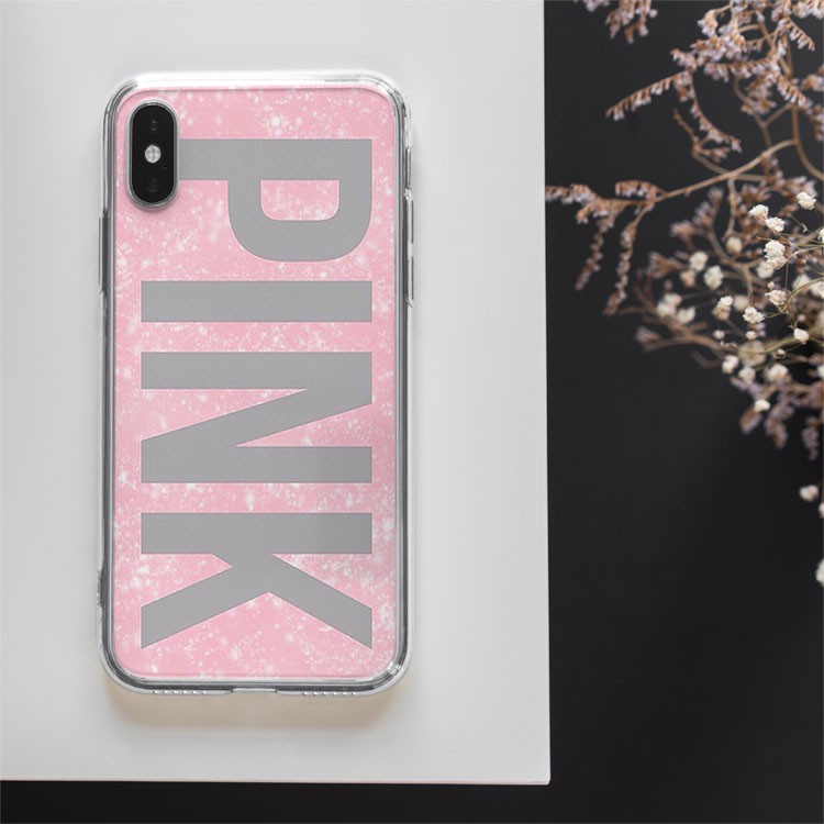 Ốp Iphone Silicone hoa văn Victoria Secret trong dẻo VICPOD00193