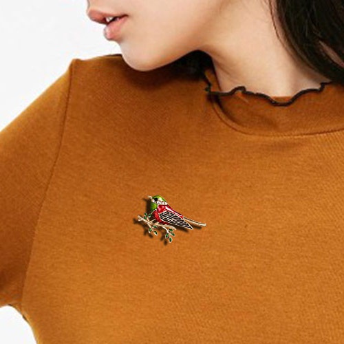Trâm cài áo hình chim bồ câu dễ thương cho nữ